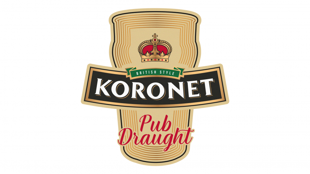 Pub Draught. Разработка дизайна для нового сорта премиального пива Koronet