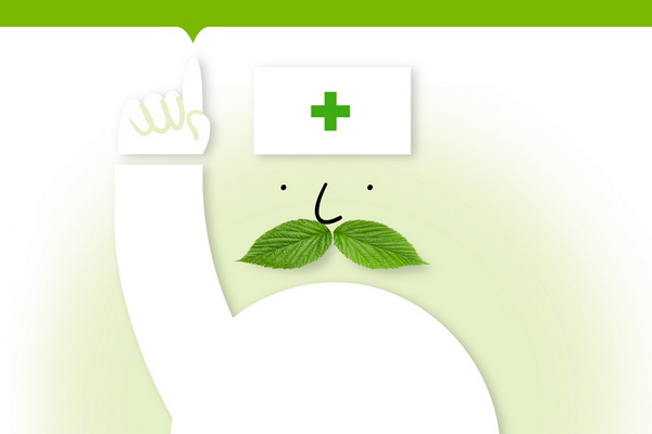  Brand character «Green Doctor»