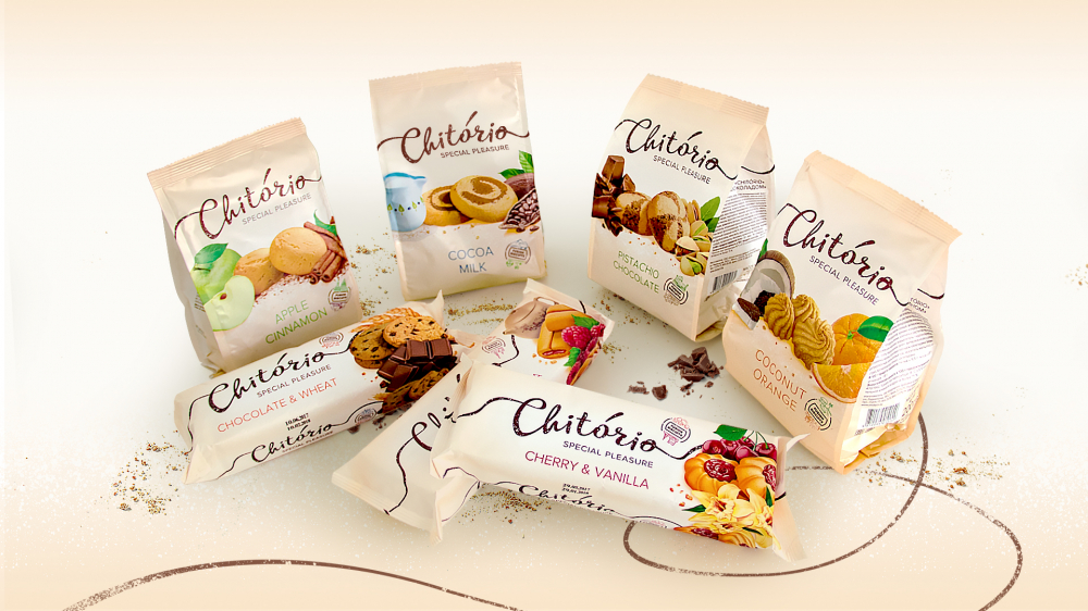 "Chitorio": complex development of buttery cookies trademark