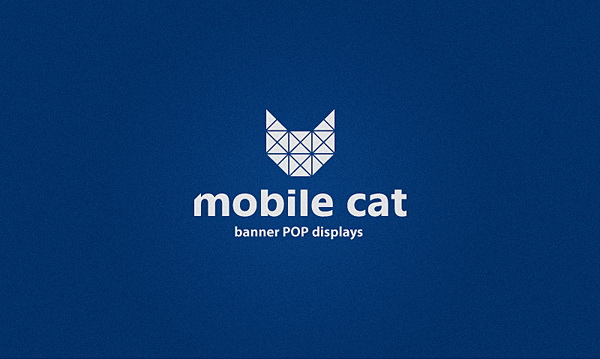 Mobile Cat: brand identity for banner POP displays