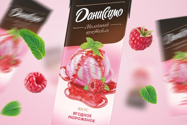 Summerly mood in the design of the limited edition of cocktail “Danissimo”