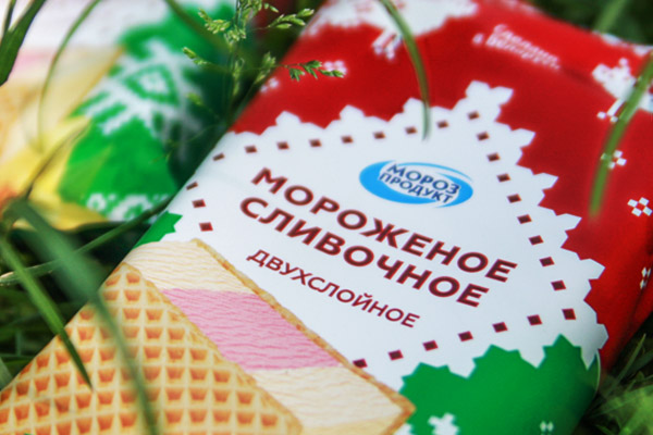 From Belarus with love: ice-cream packaging design