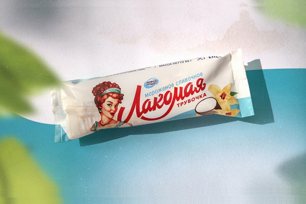 "Varnish tube" — new summer retro ice cream