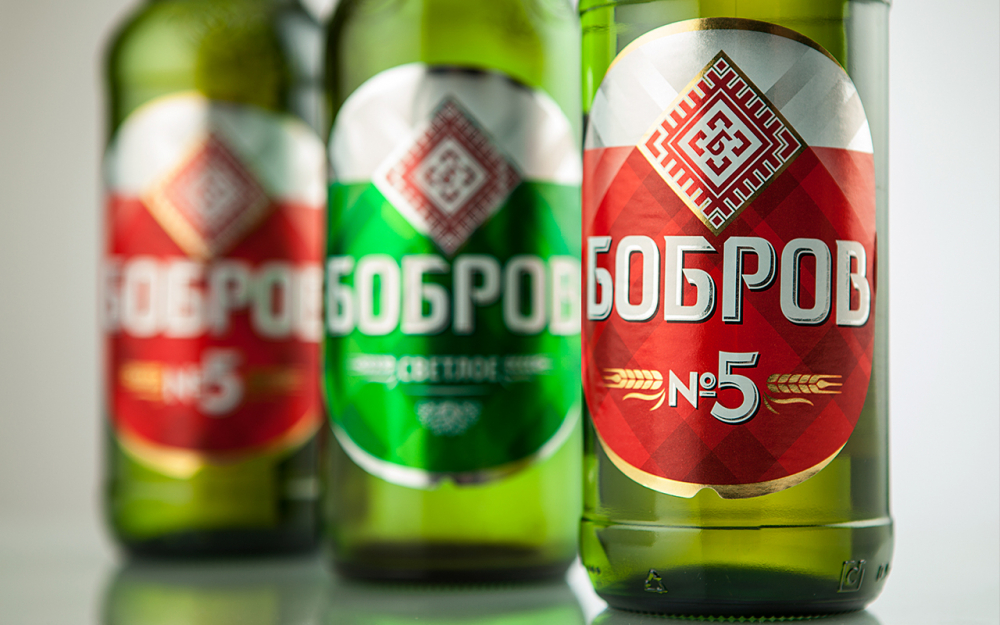 Evolution of beer design "Bobrov"